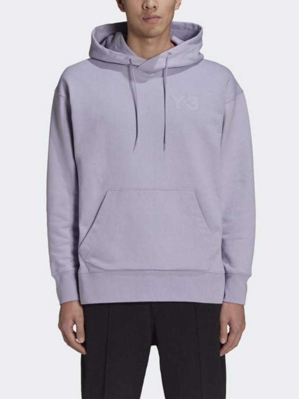 Authentic Adidas Y-3 Classic Chest Logo Hoodie - size Large